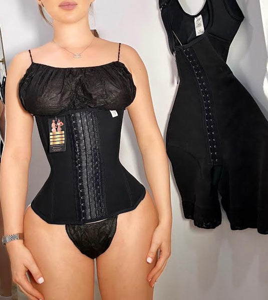 WAIST TRAINER WITH HOOKS – Body By Lorality
